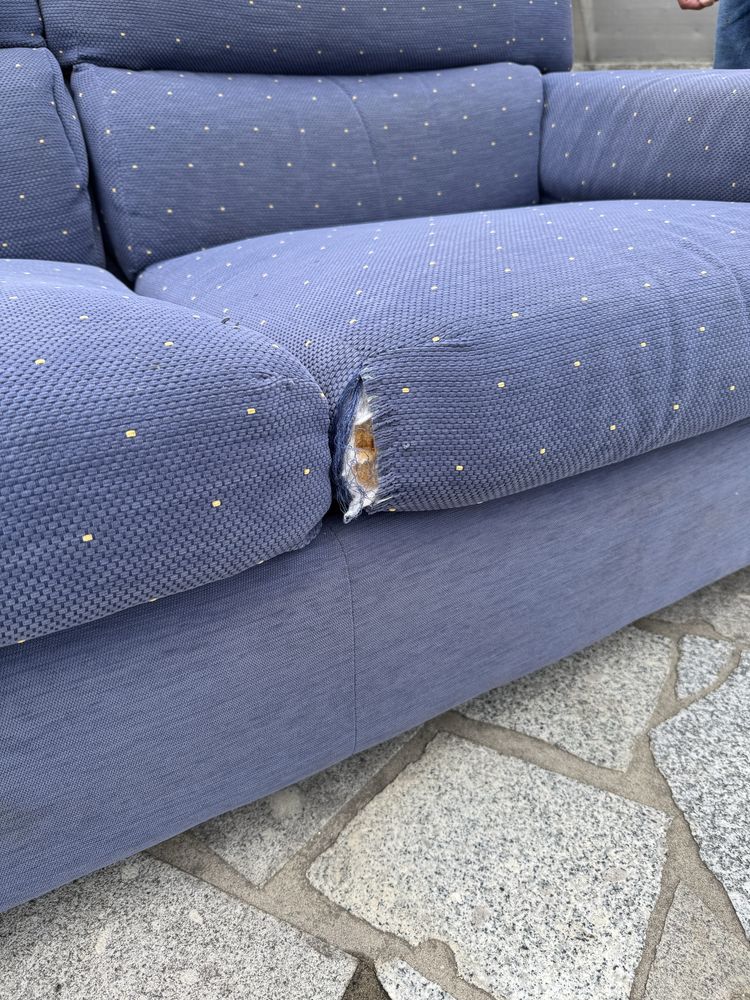 sofas azuis para venda
