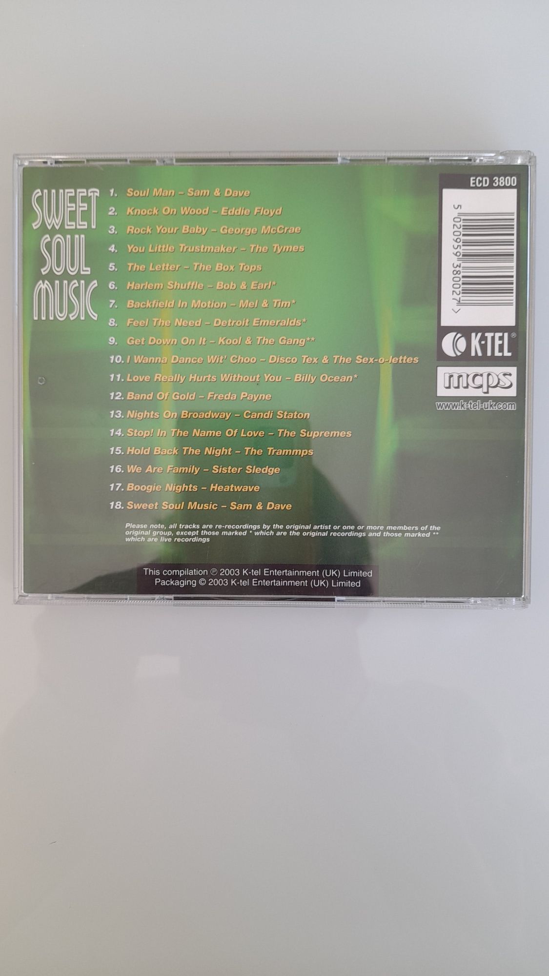 Sweet soul music - 18 timeless Soul classic