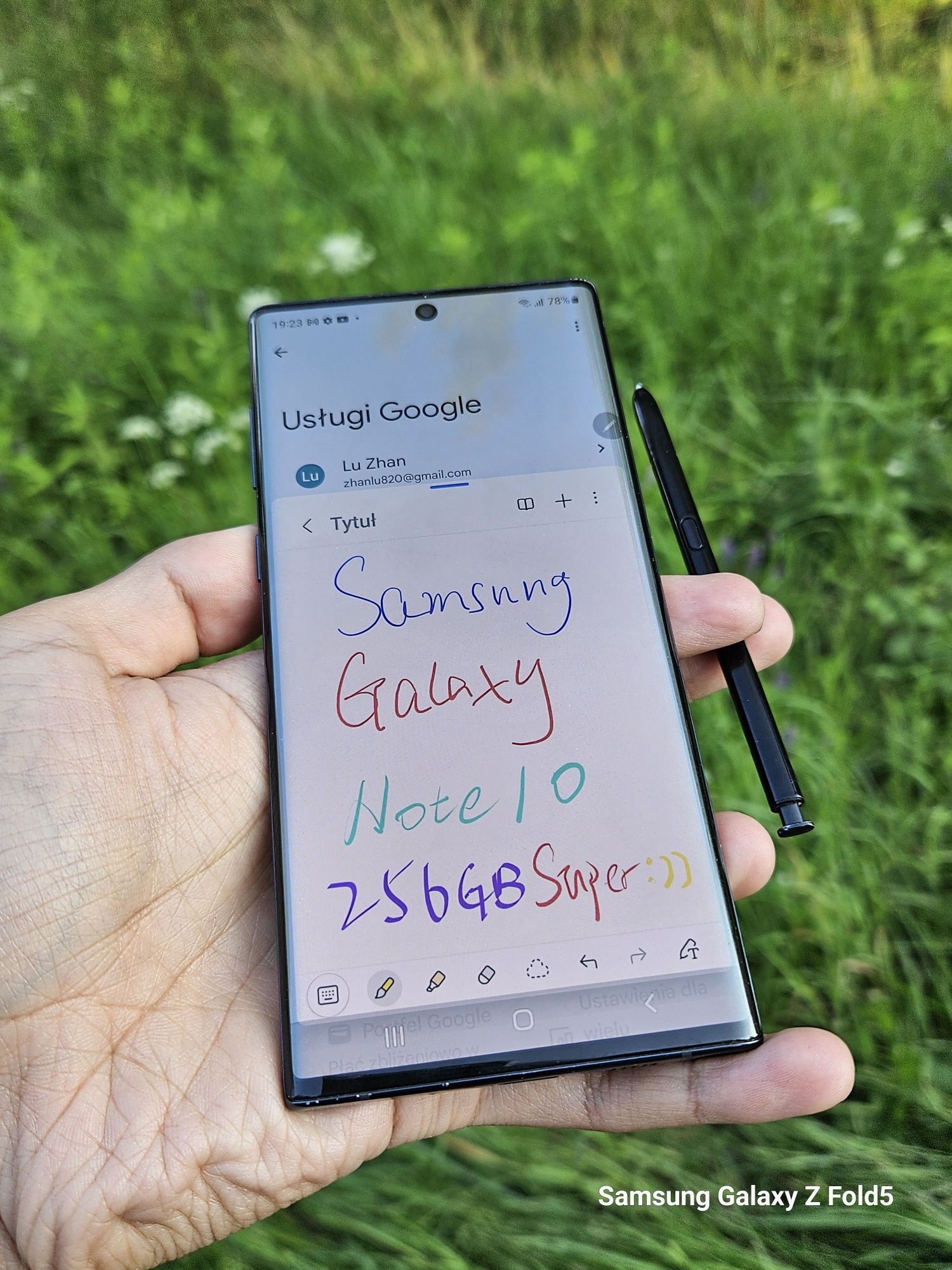 Samsung Galaxy Note 10, 256GB, dobra stan, S Pen, Spigen Etui