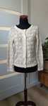 Sweterek kardigan sweter kremowy budyniowy S 36 Miss Selfridge wiosna