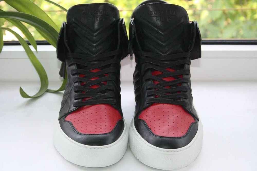 США! Кроссовки Buscemi X Ronnie Fieg (37р 39р) (BS1110FSP15-RED/BLK)