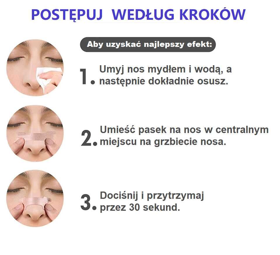 Plastry na nos Better Breath 30szt + 5 Gratis