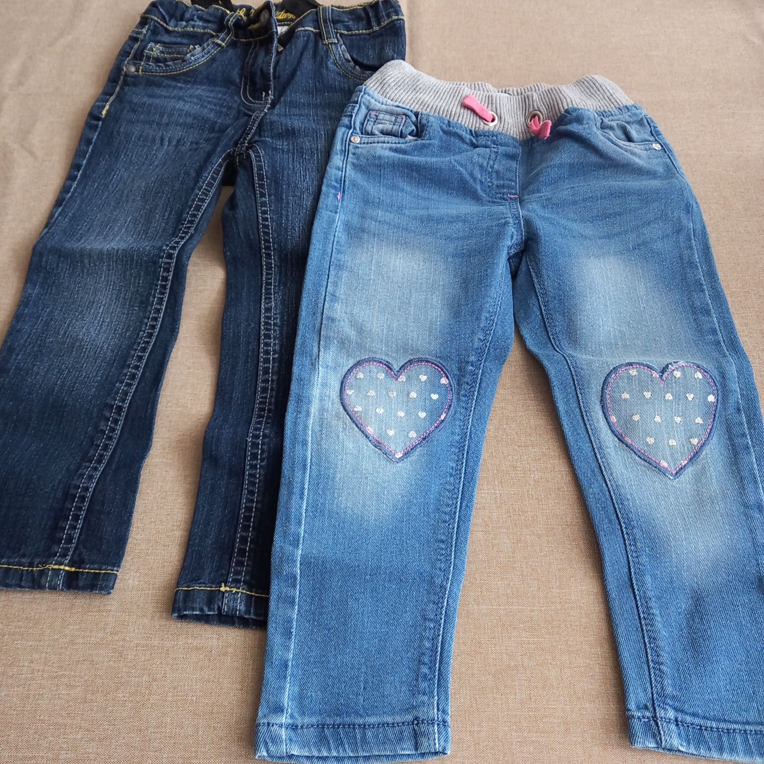 Spodnie jeansowe dziewczęce, Cool Club, Lupilu, R. 98 Zestaw