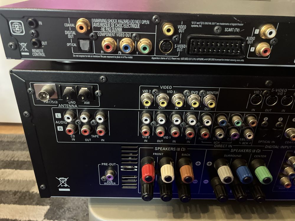 Amplituner Harman Kardon AVR 135 B/ DVD 27