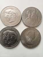monety z elżbietą  2, diana,Karol,churchill