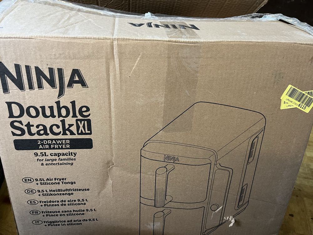 Ninja double stack XL frytkownica beztłuszczowa