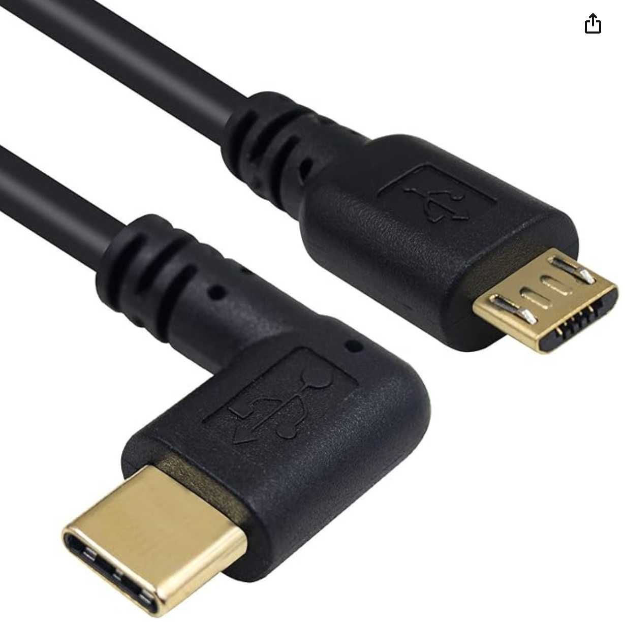 Cabo Micro USB para USB C