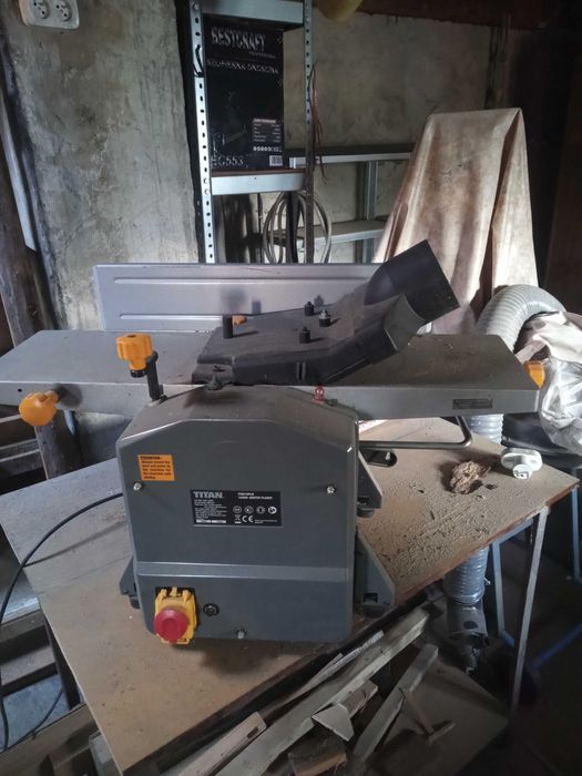 Strugarko grubościówka heblarka + odkurzacz do trocin