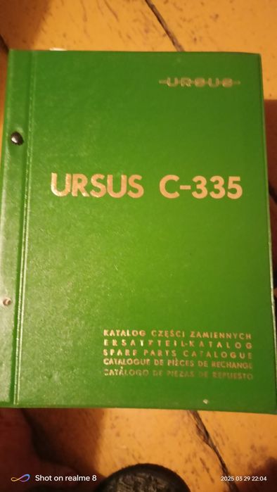 Katalogi i instrukcje naprawy ciągników rolniczych Ursus