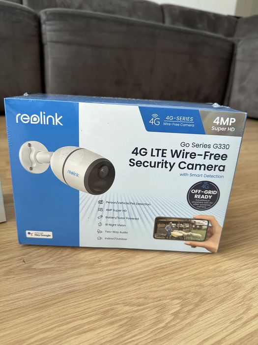 IP камера Reolink Go Series G330 4G LTE + сонячна панель