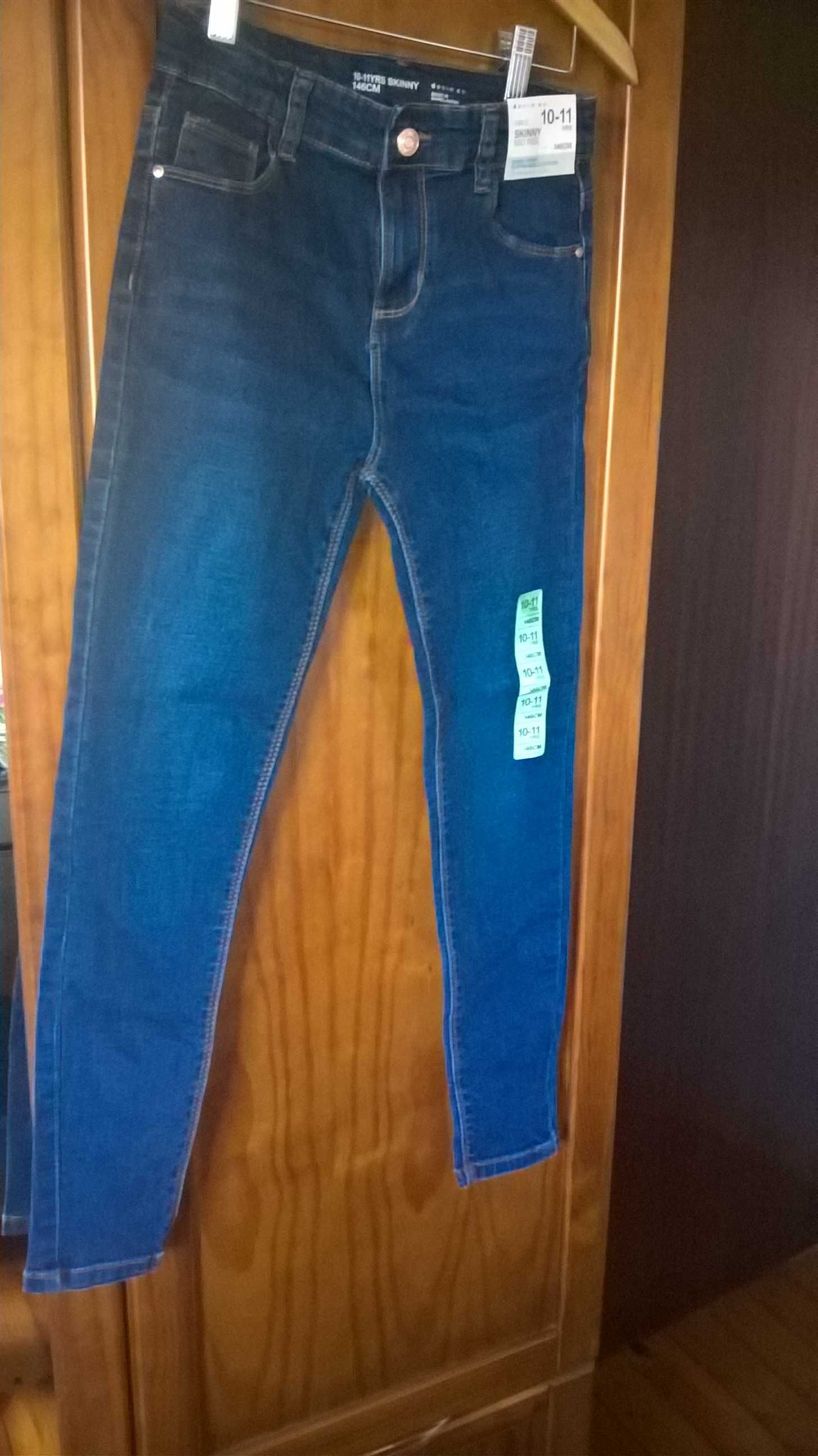 calças novas de menina 10-11 anos