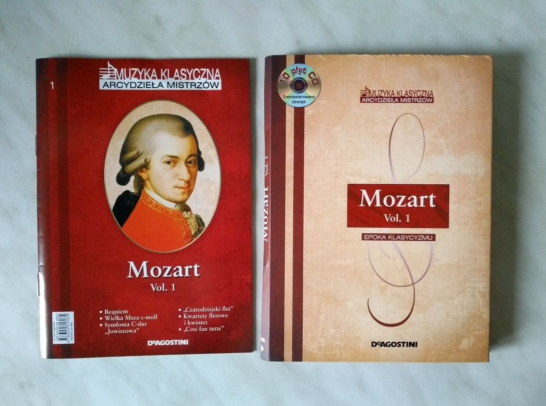 Dzieła Mozarta CD -10 płyt