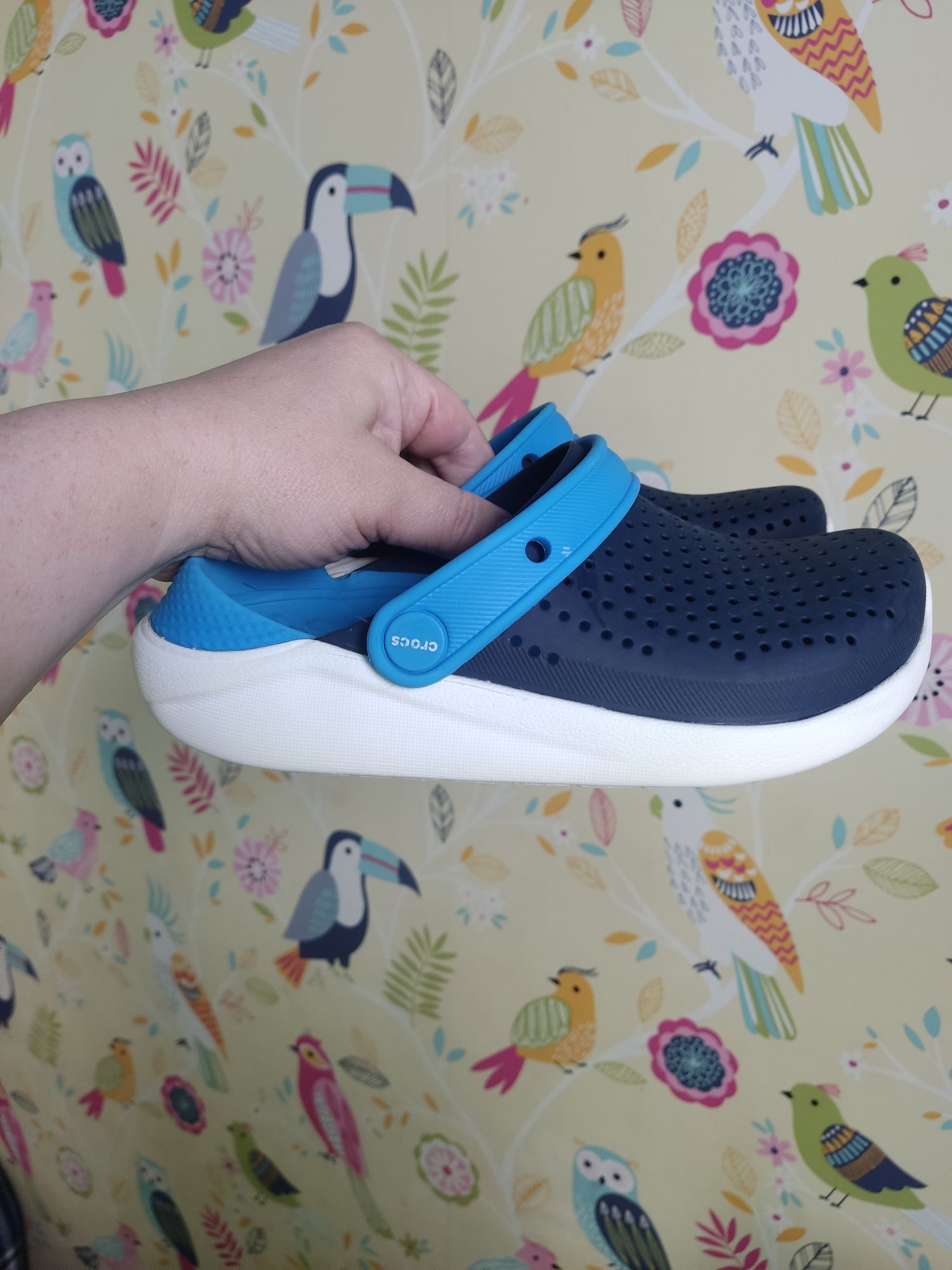 Crocs LiteRide Kids NavyWhite