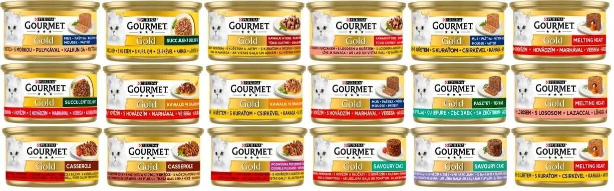 Mokra Karma PURINA GOURMET Revelations Mus Łosoś 114g