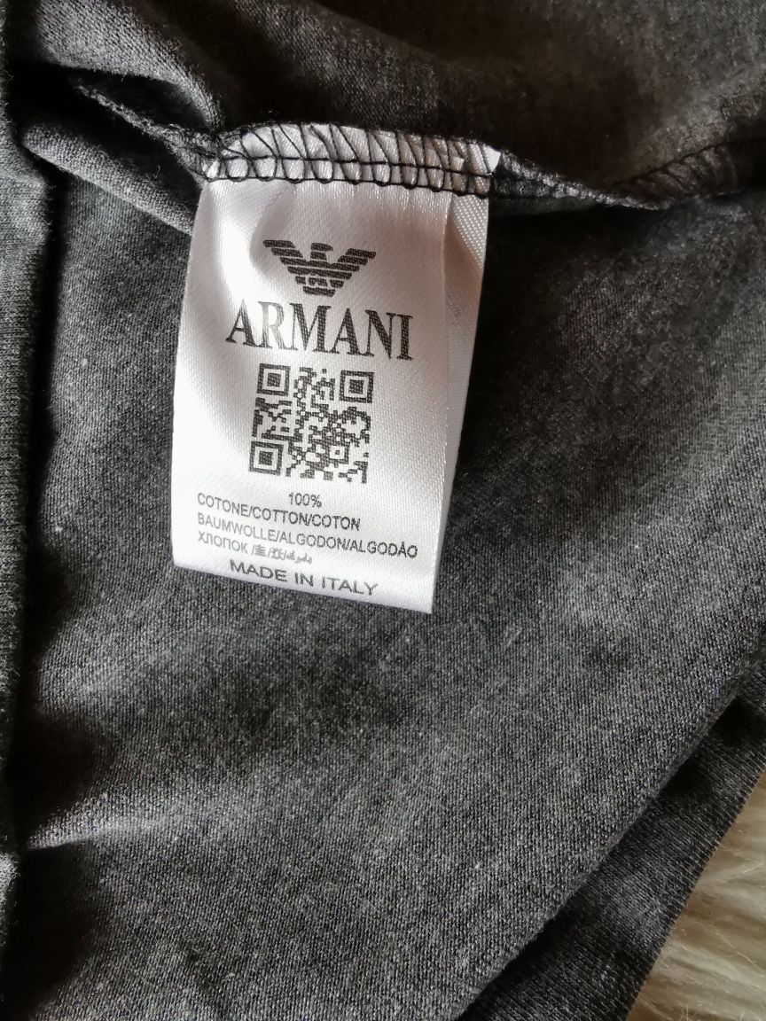 Koszulki męskie bawelniane Armani