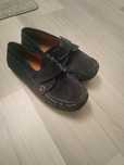 Piękne granatowe buty nr 34 eleganckie
