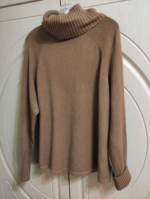 Світер-гольф светр оверсайз з високою горловиною, р.52-54/EU44