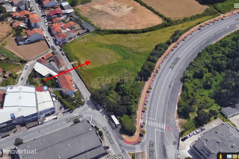 Terreno Rústico com 7.720m2 junto ao Metro de Fanzeres, Gondomar.