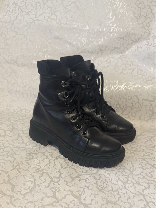 Ботінки сапожки зима натуратна шкіра