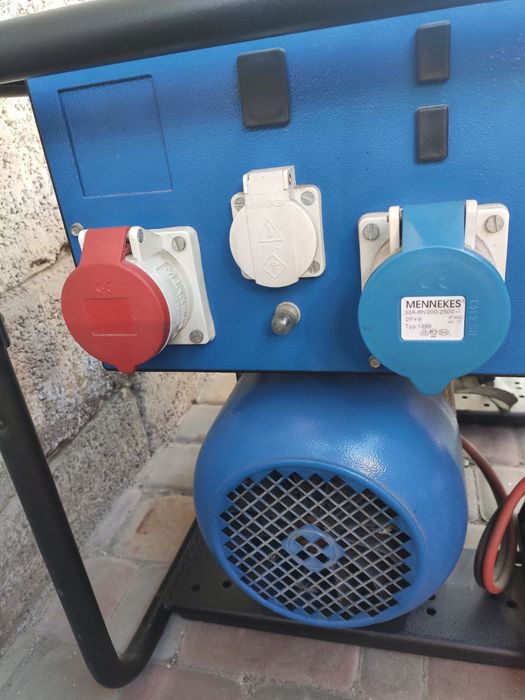 Бензогенератор Geko 6400 ED, генератор, електростанція электростанция