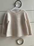 Kremowy sweter Zara 98 104