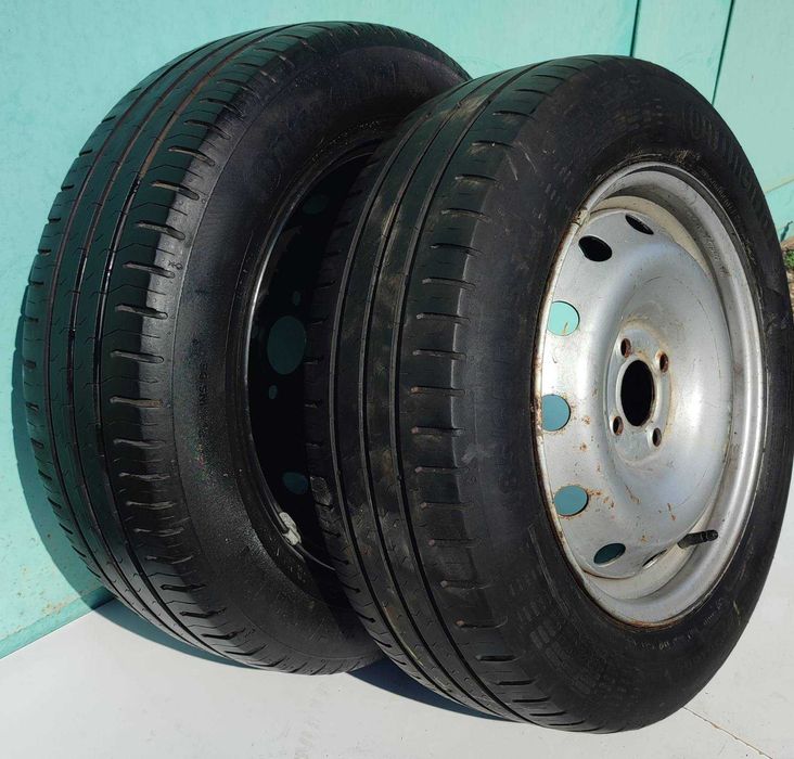 Продам резину з дисками Continental 185/65/R15 T (dacia logan)