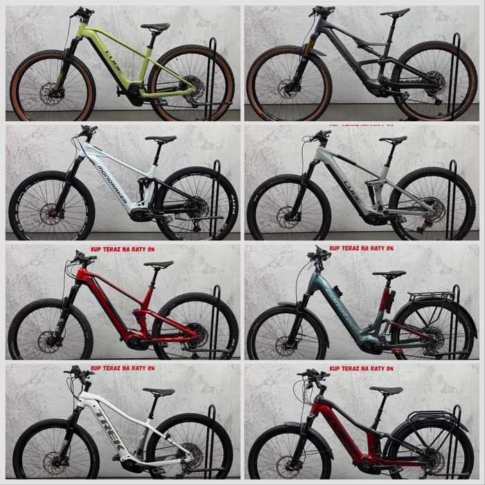 Dostawa! Rower Elektryczny MTB Full Cube, Conway, Trek, Specialized