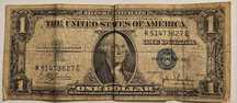 banknot 1 dolar USA rocznik 1935