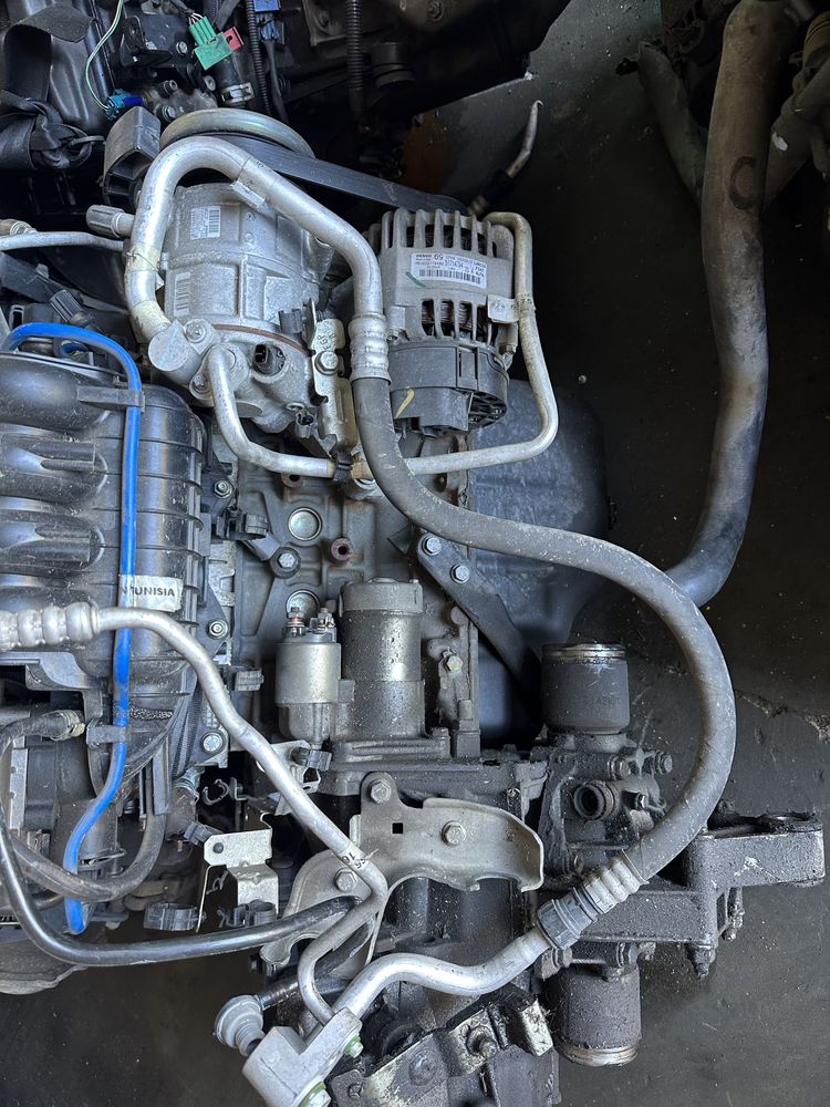 Compressor de ac com tubagem fiat punto evo 1.2 8v