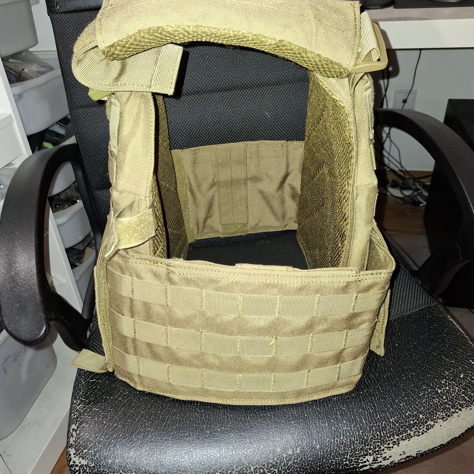 Airsoft plate carrier colete