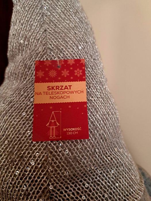 Skrzat na nogach teleskopowych 130 cm