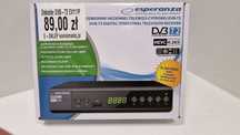 NOWY EV111P dekoder tuner naziemnej telewizji DVB-T2 Komis Czeladź