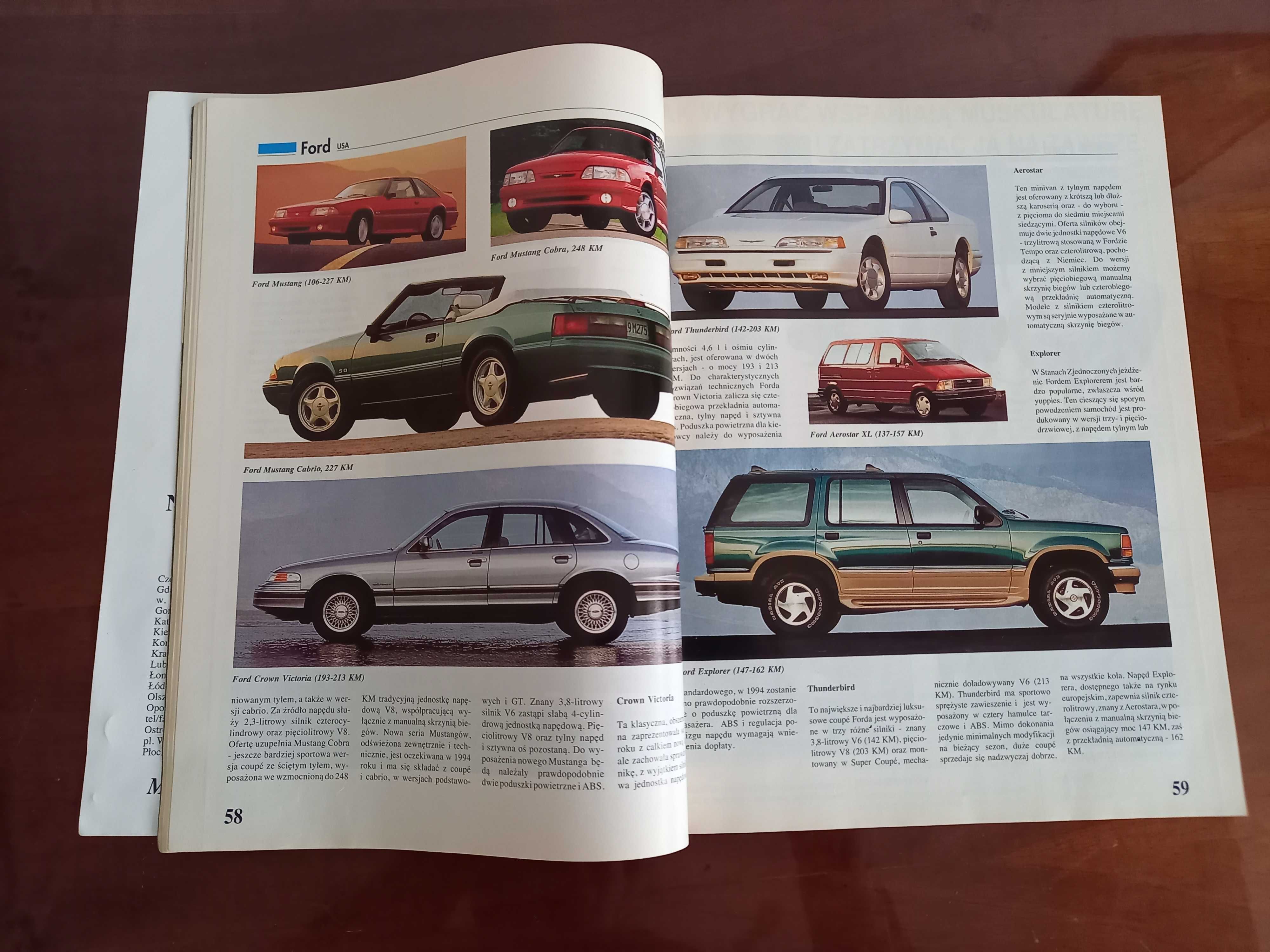 Auto katalog -Samochody świata nr ind.382639 motoryzacja wyd 1994r