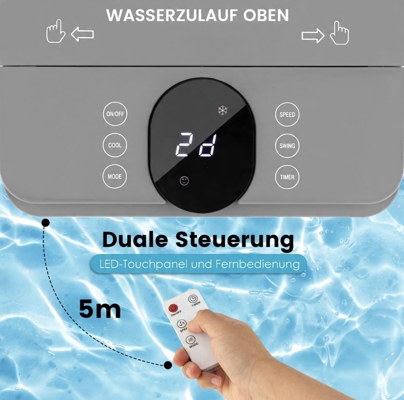 Klimatyzator wentylator przenośny 3w1