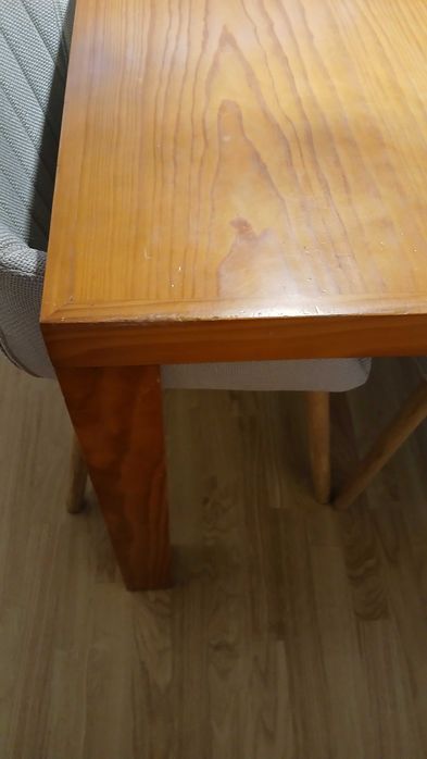 Mesa de refeições madeira maciça