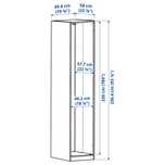 Szafa PAX Ikea slupek