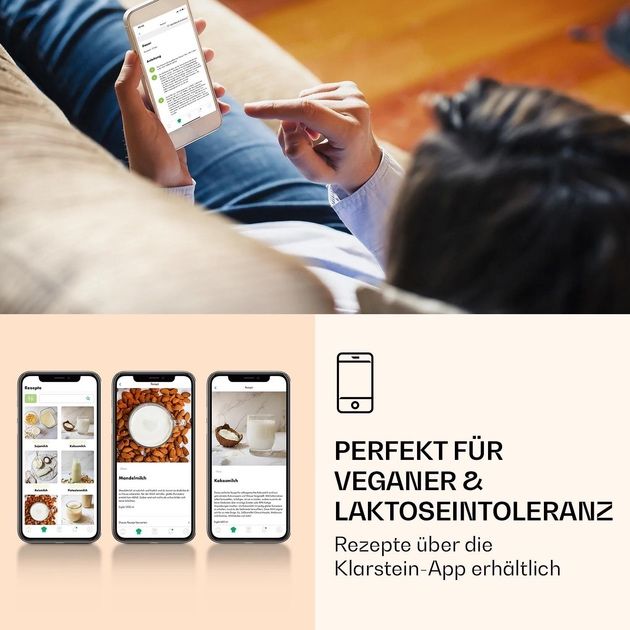 Апарат для приготування горіхового, соєвого молока KLARSTEIN Marcia