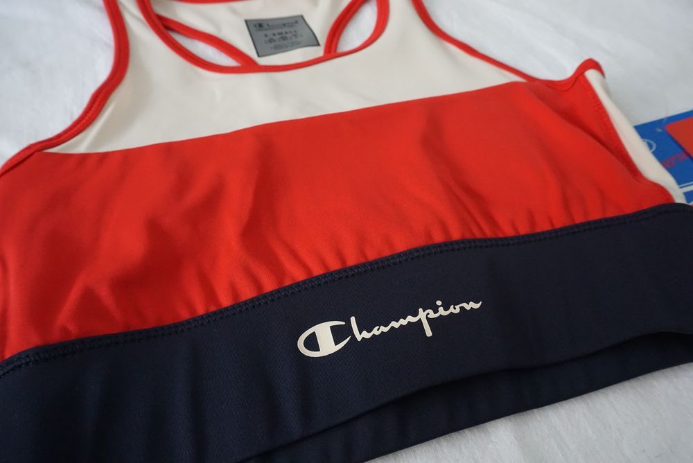 Champion Stanik Sportowy Logo r. XS