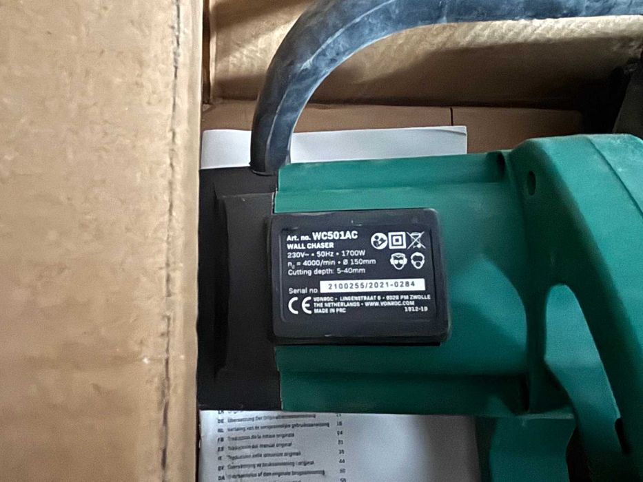 Máquina de Abrir Roços - Vonroc WC501AC