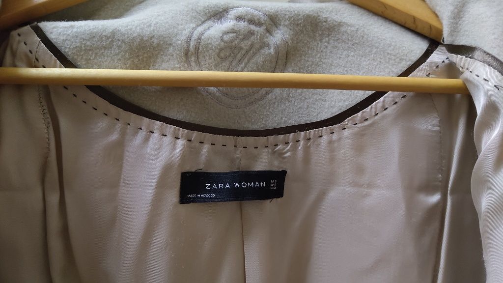 Casaco comprido Zara Women