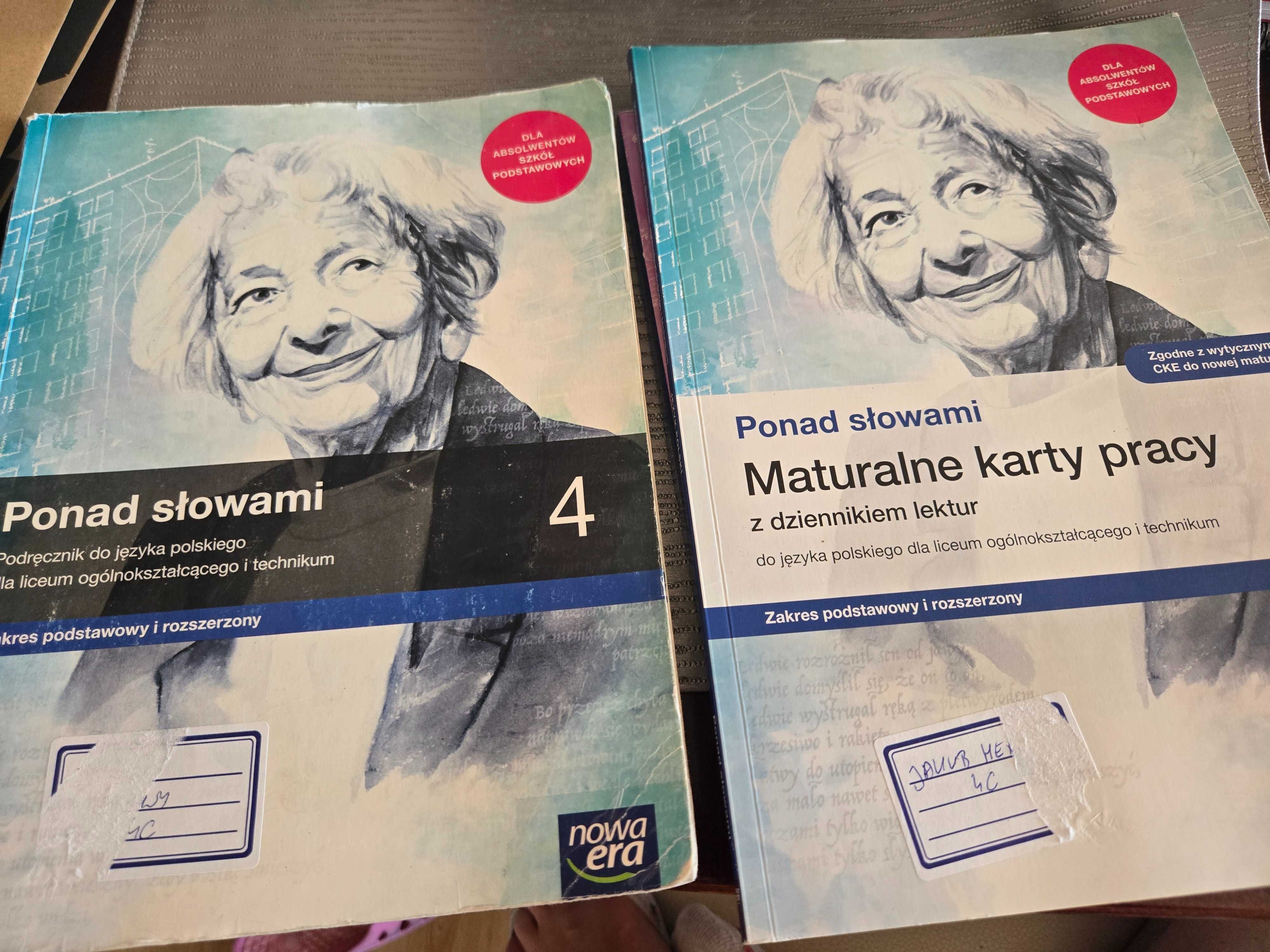 Ponad Słowami Nowa Era klasa 4 podręcznik plus karty pracy