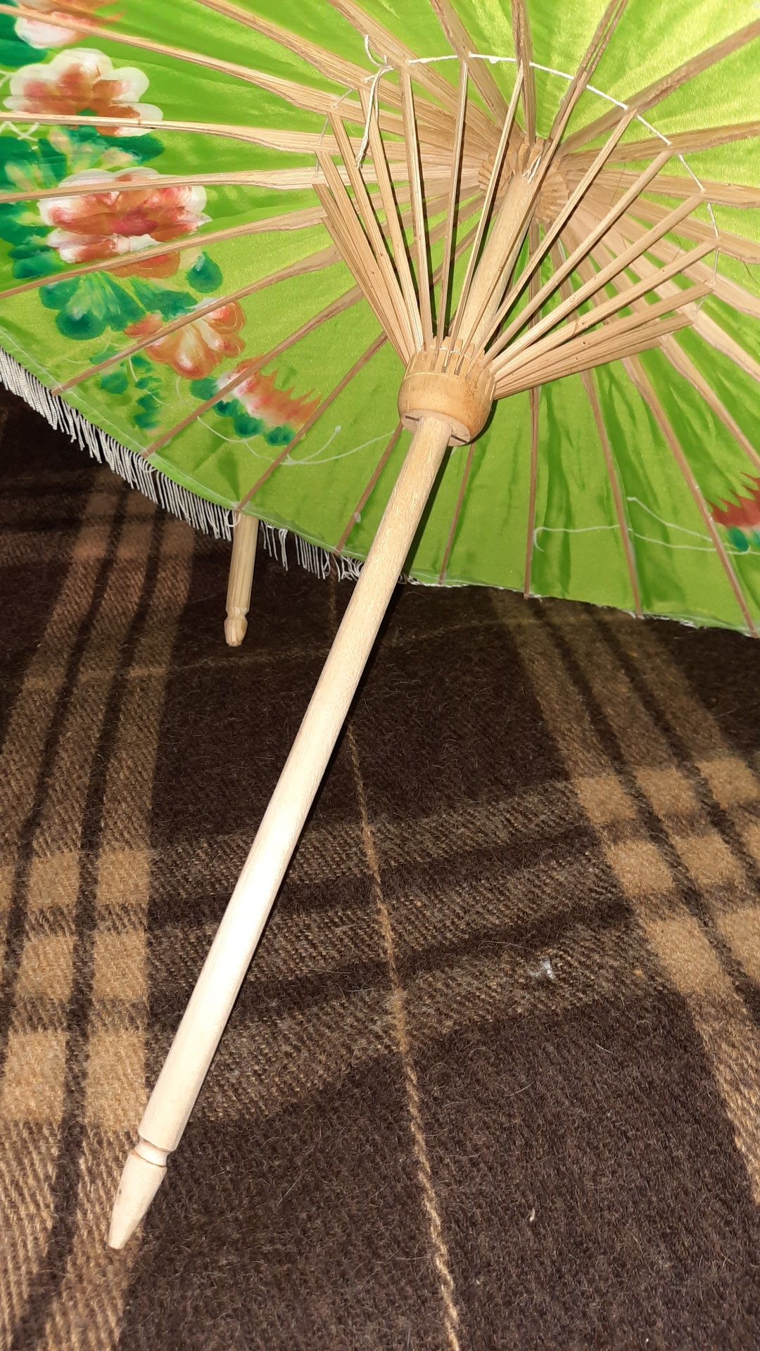 Китайский зонт бамбук декор