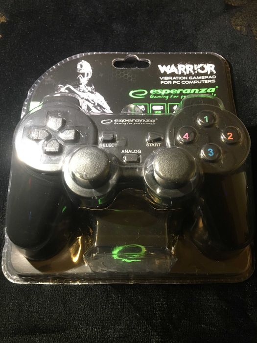 NOWY zafoliowany Gamepad Esperanza Warrior GX300 z wibracjami!!!