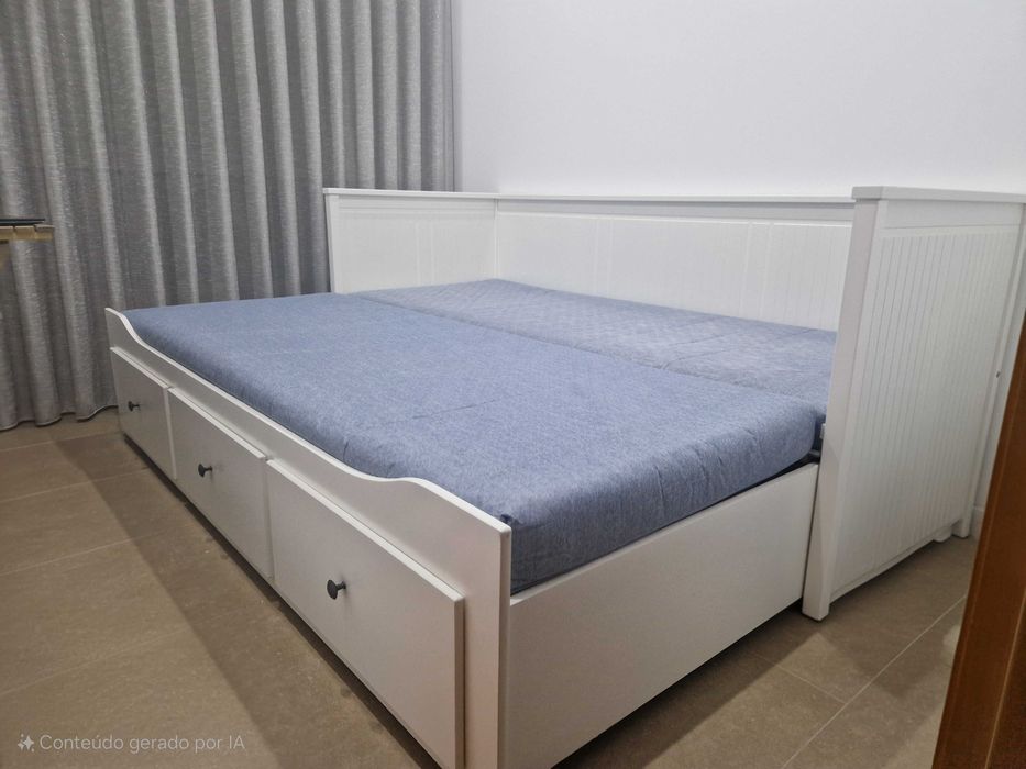 Cama individual dupla / Sofá cama