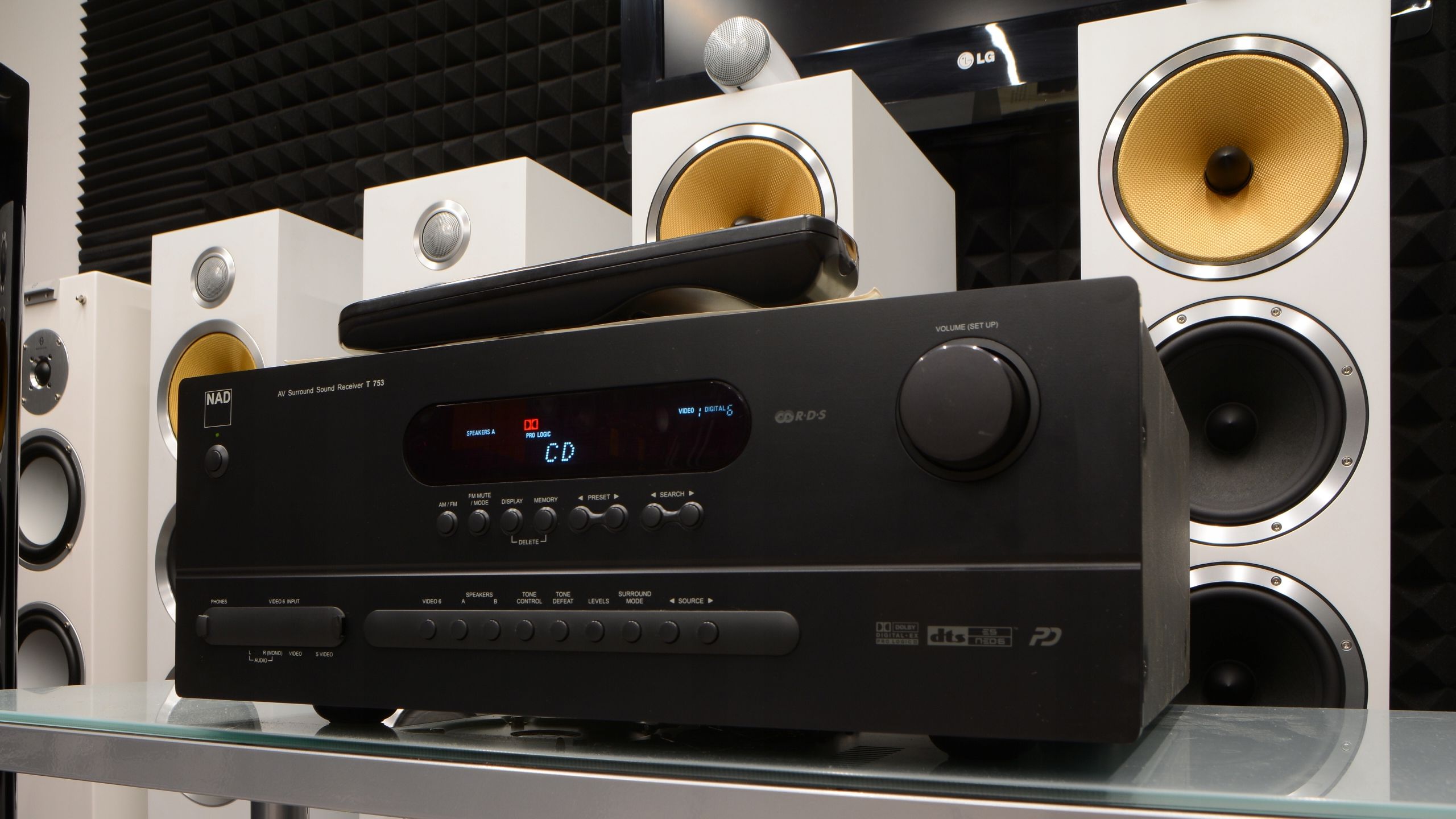 amplituner wzmacniacz do kina domowego 5.1 7.1 stereo NAD T753