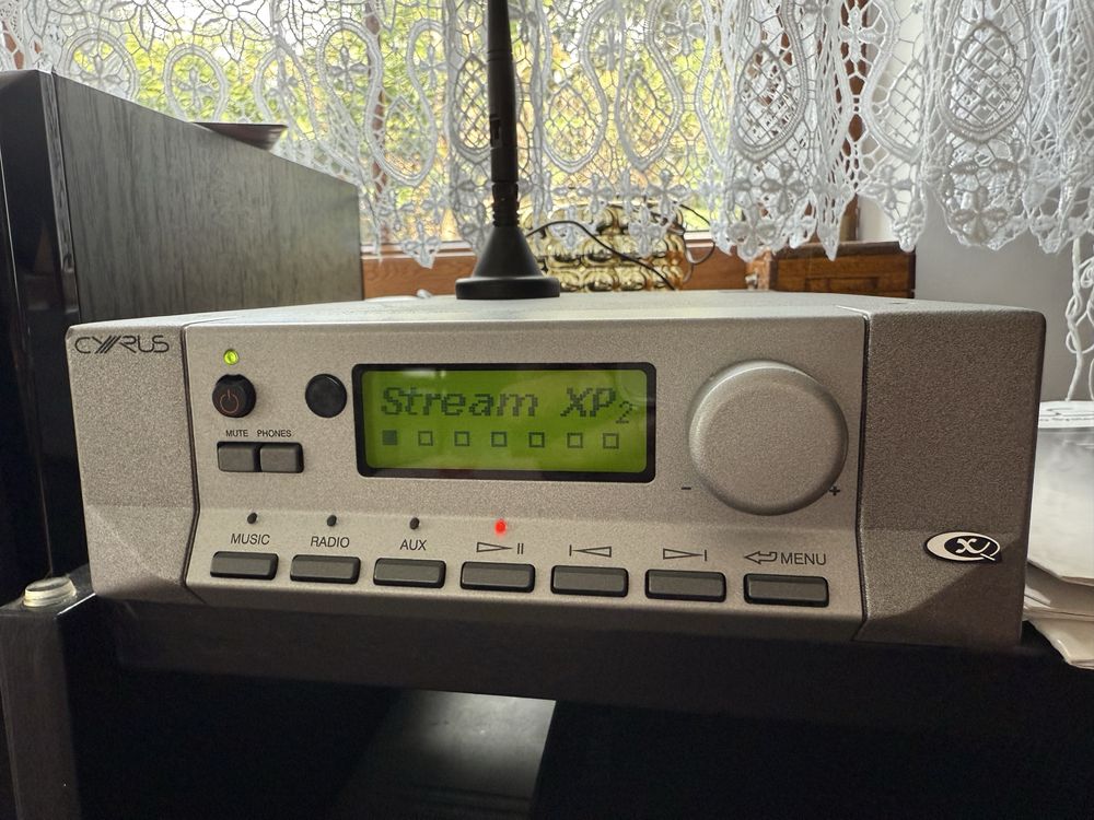 Streamer Cyrus Stream XP2 preamp DAC odtwarzacz sieciowy