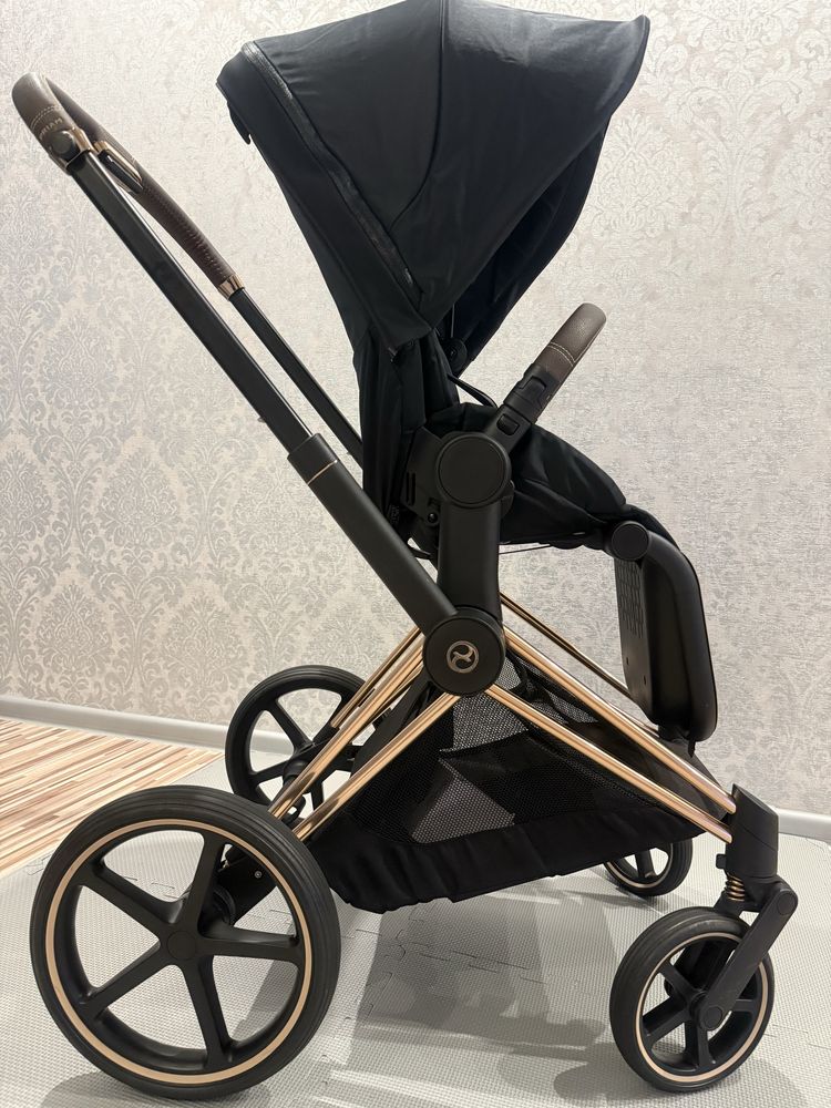 Cybex Priam 4.0 2w1 eco onyx black ROSEGOLD gwarancja !!!