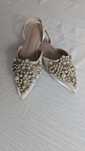 Nowe buty ślubne niski obcas 38
