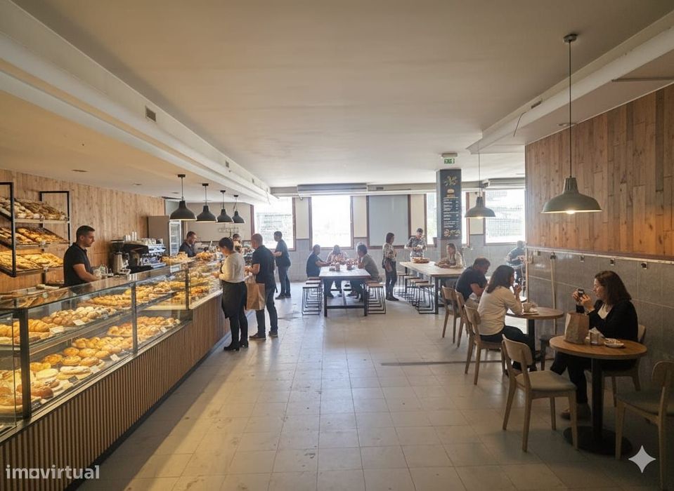 Oportunidade espaço comercial junto a 128 fogos Porto