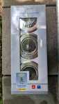 Komplet 3szt nowych opraw sufitowych LED GU10 ruchome z gniazdami
